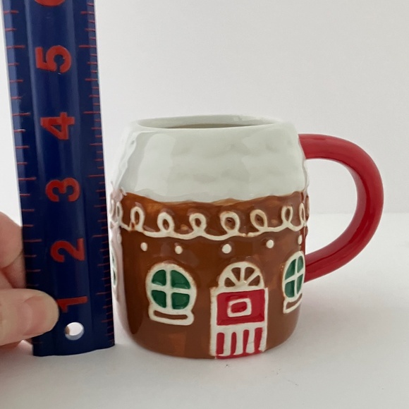 14 oz GINGERBREAD HOUSE Target Wondershop Christmas Earthenware Figural Mug 2023 - Picture 7 of 13